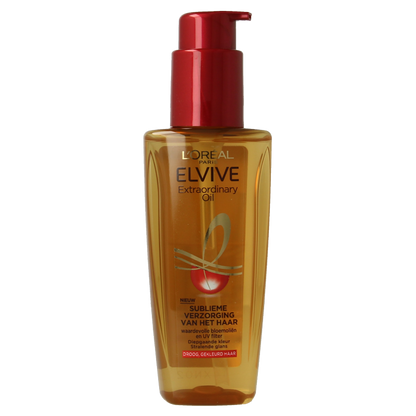Elvive Haarolie extraordinary oil gekleurd haar 100 Milliliter