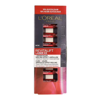 L'Oreal Paris Revitalift Laser X3 Peeling Effect Ampullen  7 Ampullen