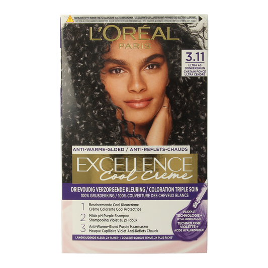 Excellence Cool creme 3.11 ultra as donkerbruin 1.00 Set