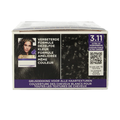 Excellence Cool creme 3.11 ultra as donkerbruin 1 Set