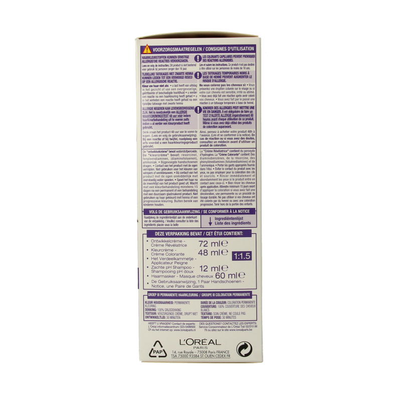 Excellence Cool creme 4.11 ultra asbruin 1 Stuks