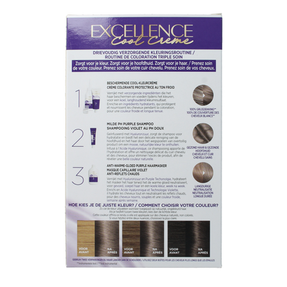 Excellence Cool creme 7.11 ultra asblond 1 Stuks