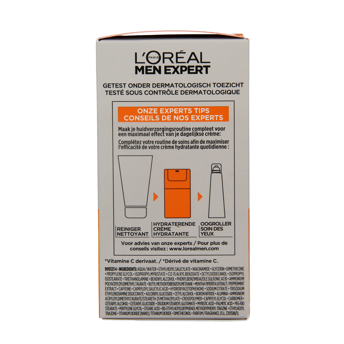 Men Expert Hydra energetic hydraterende gezichtscreme SPF15 50.00 Milliliter