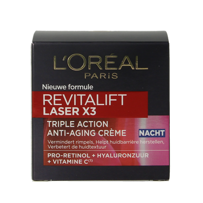 L'Oreal Paris Revitalift laser X3 nachtcreme 50 Milliliter