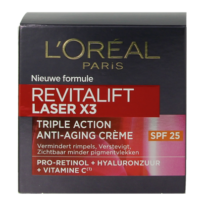 L'Oreal Paris Revitalift laser X3 dagcreme SPF25 50 Milliliter