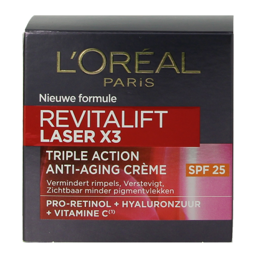 L'Oreal Paris Revitalift laser X3 dagcreme SPF25 50 Milliliter