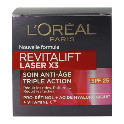 L'Oreal Paris Revitalift laser X3 dagcreme SPF25 50 Milliliter