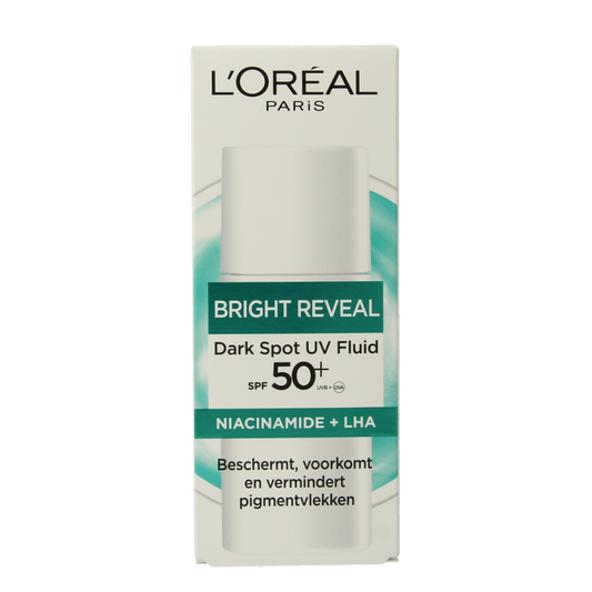 L'Oreal Paris Bright reveal dark spot UV fluid SPF50+ 50 Milliliter