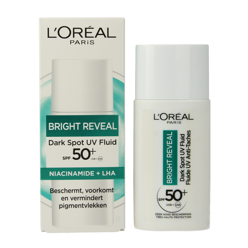 L'Oreal Paris Bright reveal dark spot UV fluid SPF50+ 50 Milliliter
