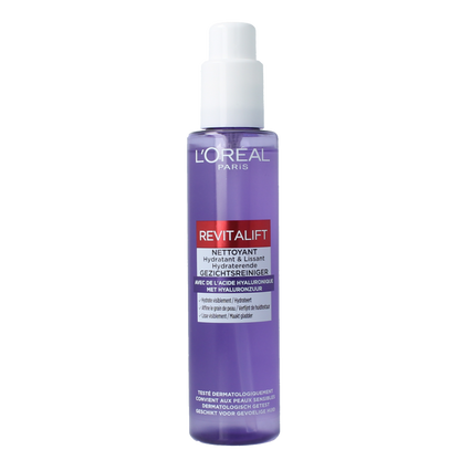 L'Oreal Paris Revitalift hyaluronzuur cleanser 150 Milliliter