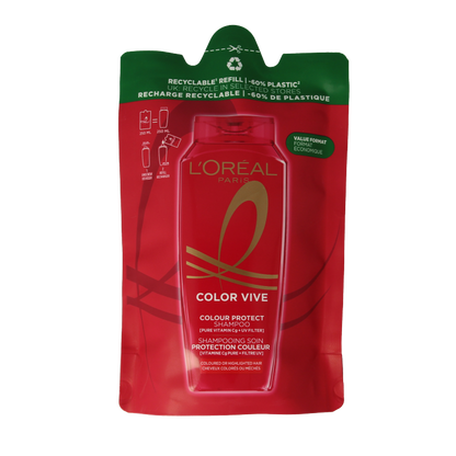 Elvive Shampoo color vive navulling 250 Milliliter