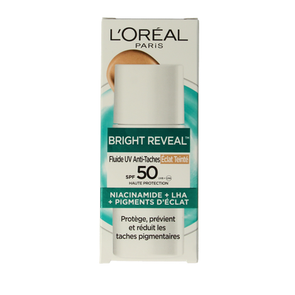 L'Oréal Paris Bright reveal tinted fluid medium 50 Milliliter