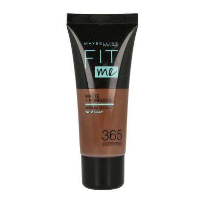 Maybelline Fit Me matte & poreless foundation 365 espresso  1 Stuks