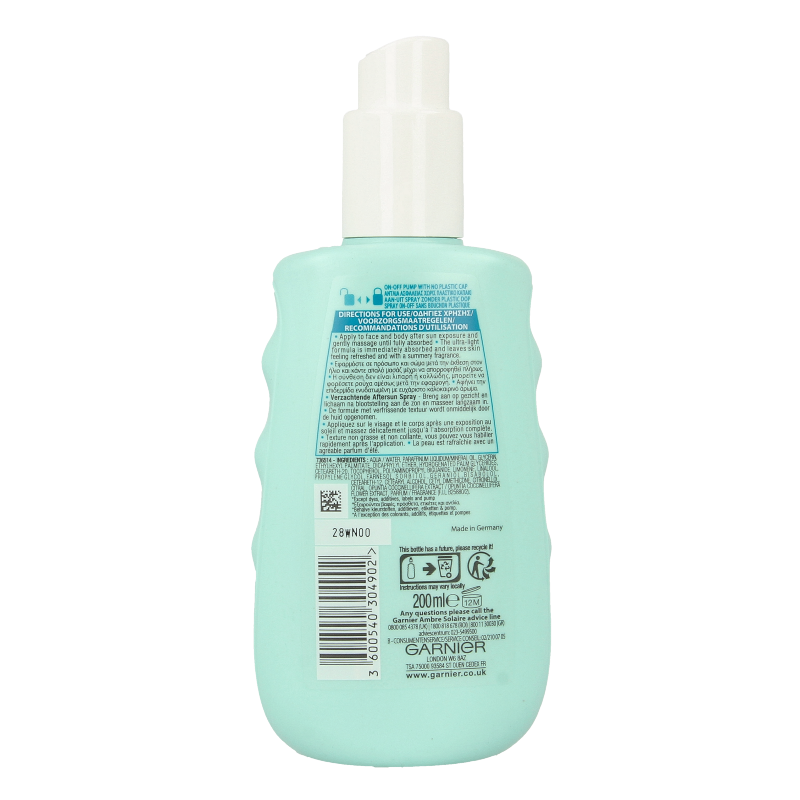 Ambre Solaire Aftersunspray  200 Milliliter
