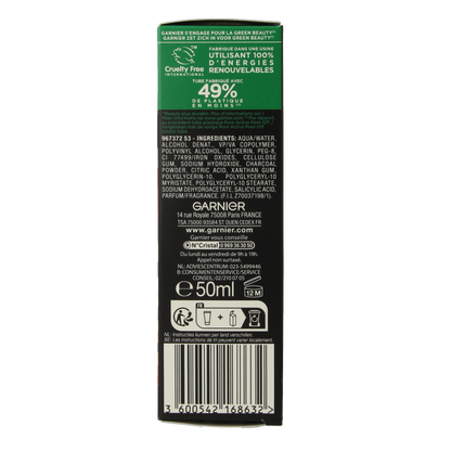 Garnier Pure active peel-off masker charcoal 50 Milliliter