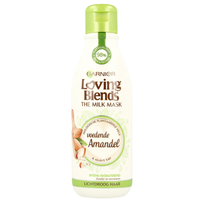 Garnier Loving blends milkmask amandel voedend  250 Milliliter