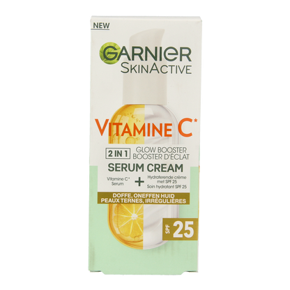 Garnier SkinActive vitamine C serum cream SPF25 50.00 Milliliter