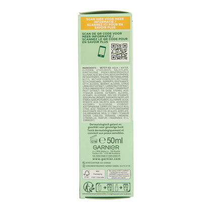 Garnier SkinActive vitamine C serum cream SPF25 50 Milliliter