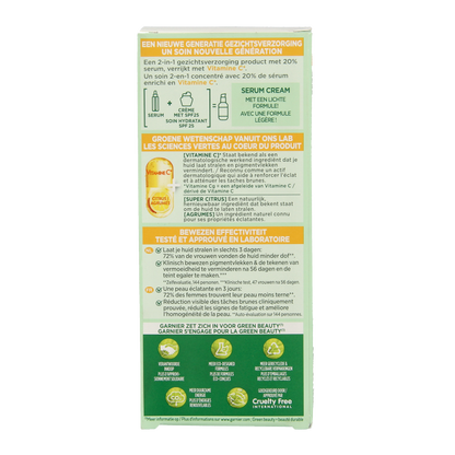 Garnier SkinActive vitamine C serum cream SPF25 50 Milliliter