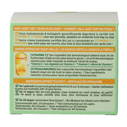 Garnier Bio dagcreme met vitamine C 50 Milliliter