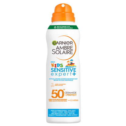 Ambre Solaire Kids spray anti zand SPF50+ 150 Milliliter
