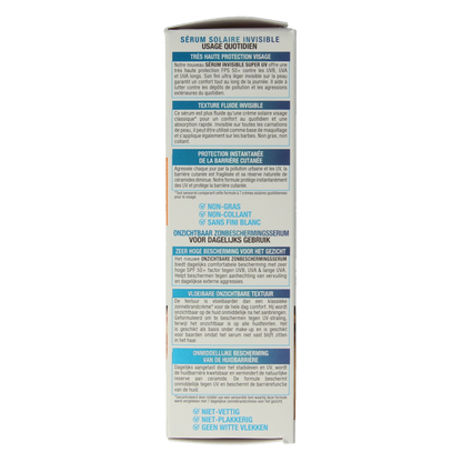 Ambre Solaire Sensitive face serum SPF50+ 30 Milliliter