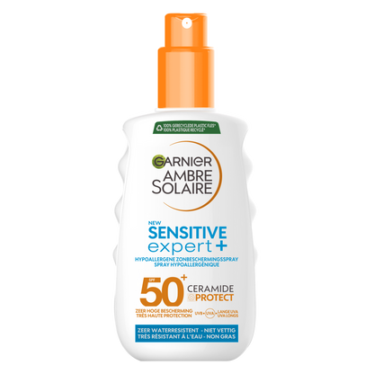 Ambre Solaire Sensitive spray SPF50+ 150 Milliliter