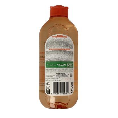 Garnier SkinActive micellair reinigingswater milde peeling 400 Milliliter