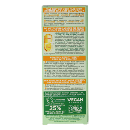 Garnier SkinActiv VitC anti-dark spot serum 30 Milliliter