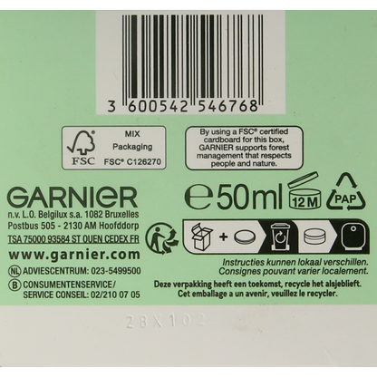 Garnier SkinActive dagcreme hyaluronzuur aloe vera 50 Milliliter