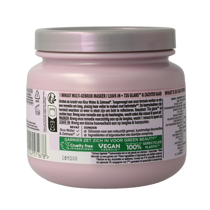 Garnier Loving blends rice water infusion haarmasker 340 Milliliter