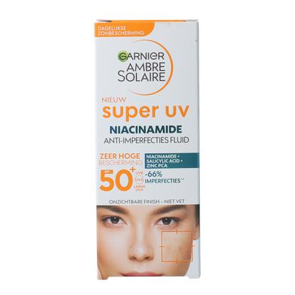 Ambre Solaire Fluid niacinamide super UV SPF50+ 40 Milliliter