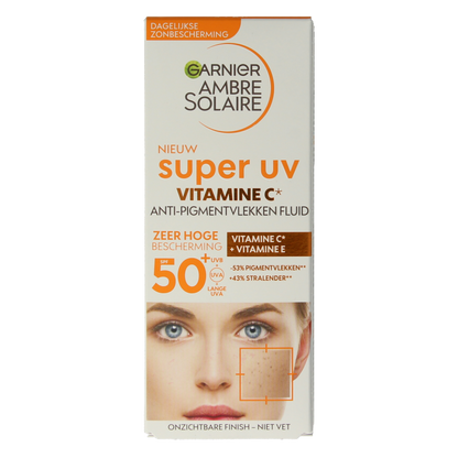Ambre Solaire Fluid vitamine C super UV SPF50+ 40 Milliliter