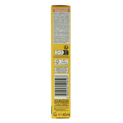 Garnier SkinActive vitamine C glowy UV fluid SPF50+ 40 Milliliter