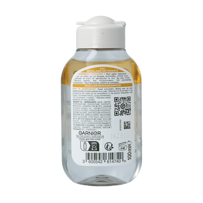 Garnier SkinActive micellair reinigingswater olie 100.00 Milliliter
