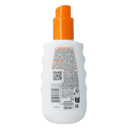 Ambre Solaire Hydraterende melk protect SPF50+ spray 150 Milliliter