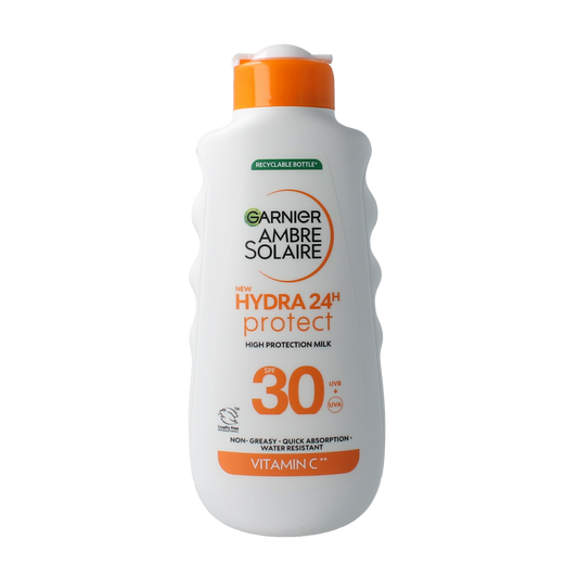 Ambre Solaire Hydraterende melk protect SPF30 175.00 Milliliter