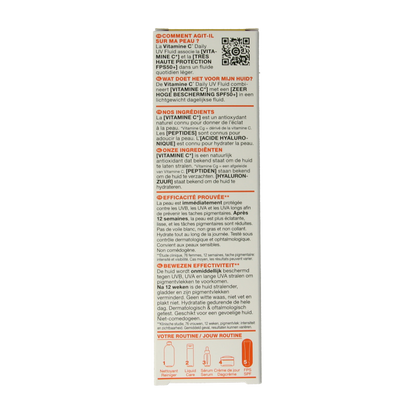 Garnier Vitamine C daily UV antipigmentvlek fluid 40 Milliliter