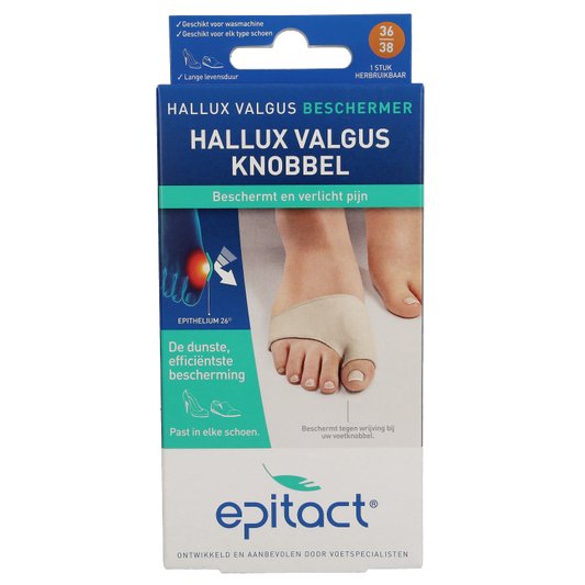 Epitact Hallux valgus knobbel beschermer maat 36/38 1 Stuks