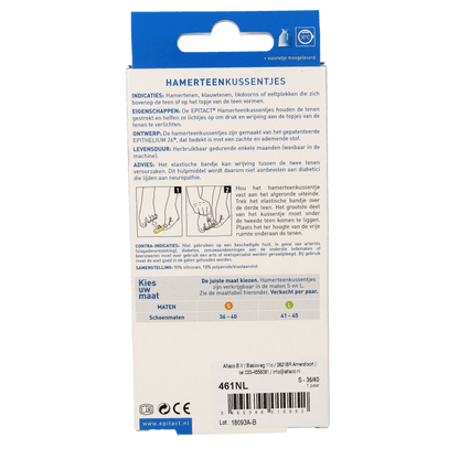Epitact Hamertenen maat 36/40 2 Stuks