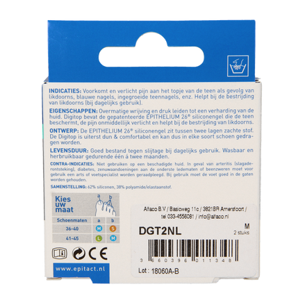 Epitact Digitop nagels en likdoorns M 2 Stuks