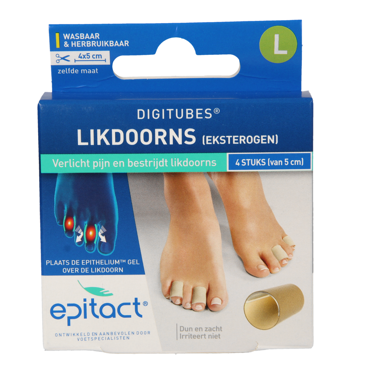 Epitact Digitube L 5cm 4.00 Stuks