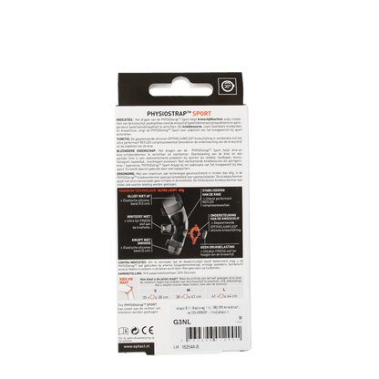 Epitact Knie physiostrap sport maat M 1 Stuks
