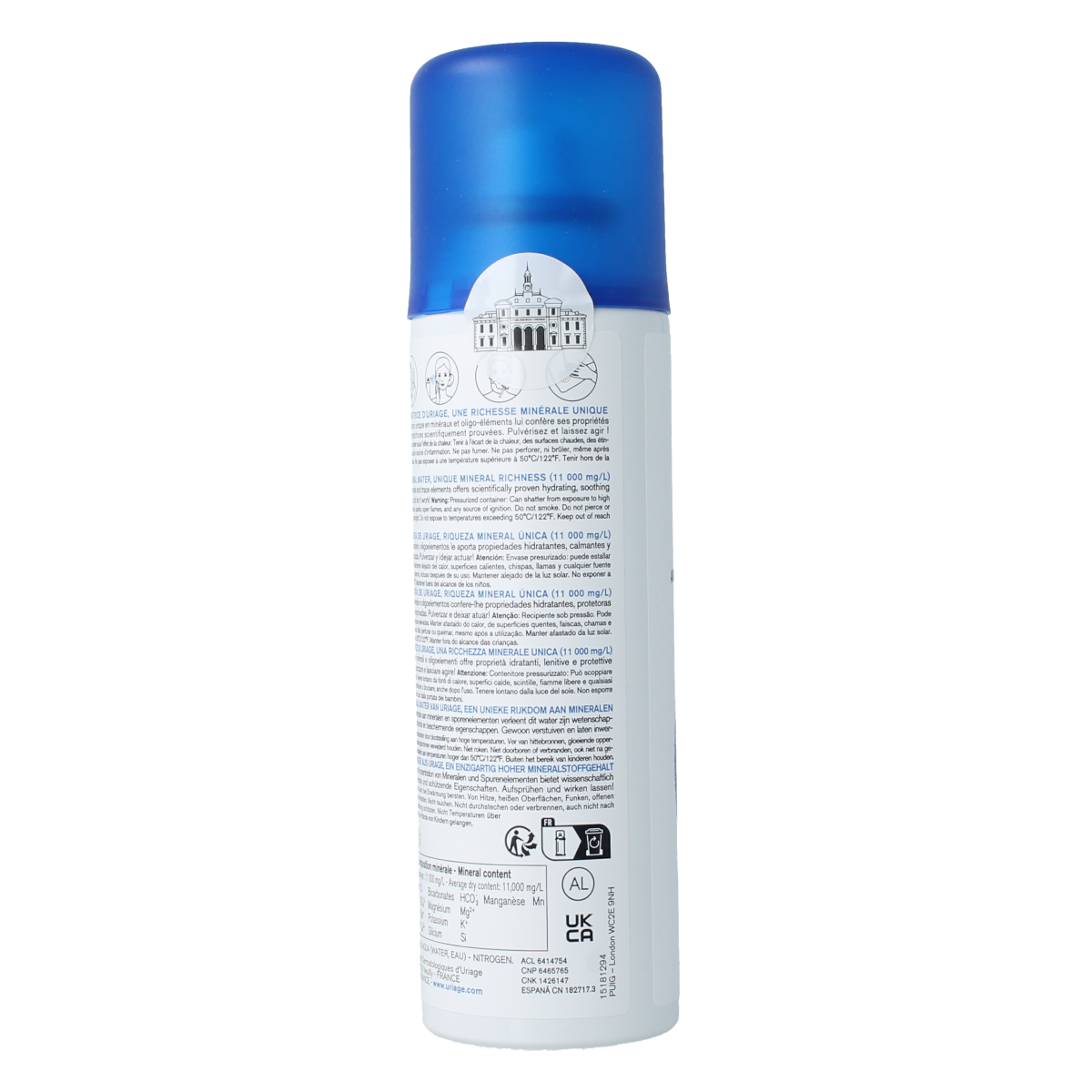 Uriage Thermaal water spray 150.00 Milliliter