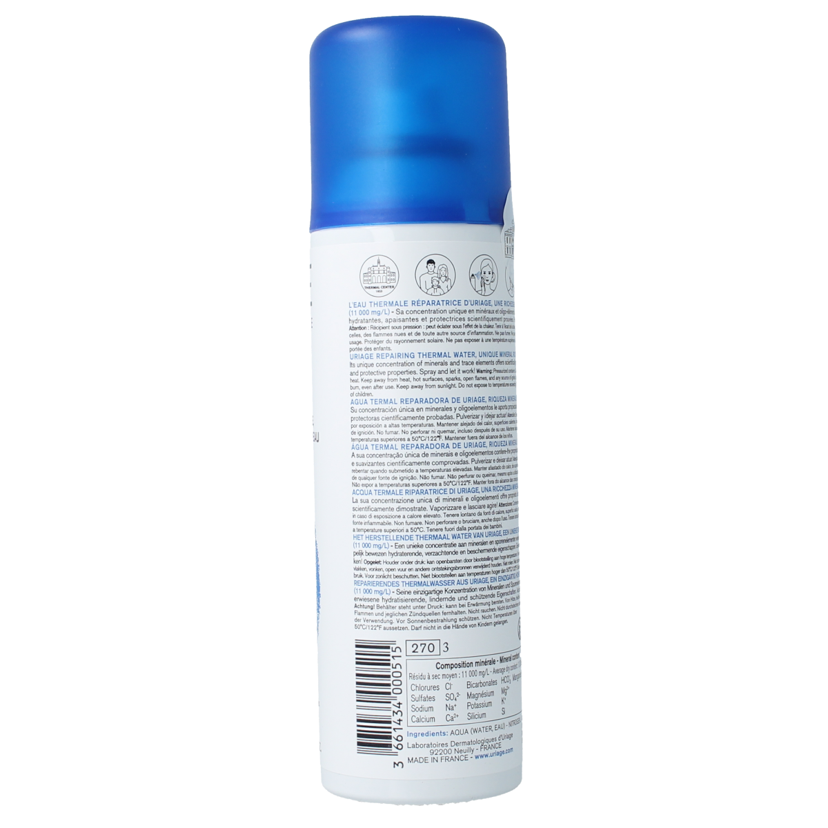 Uriage Thermaal water spray 150.00 Milliliter