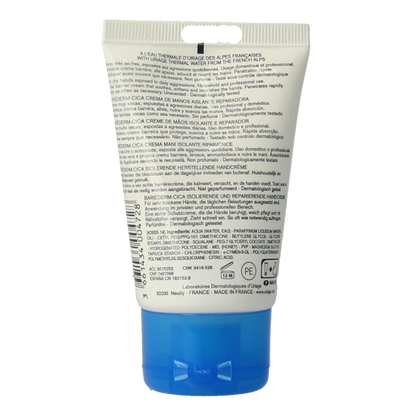 Uriage Bariederm creme handen 50 Milliliter