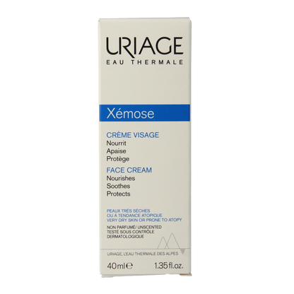 Uriage Xemose creme visage 40 Milliliter