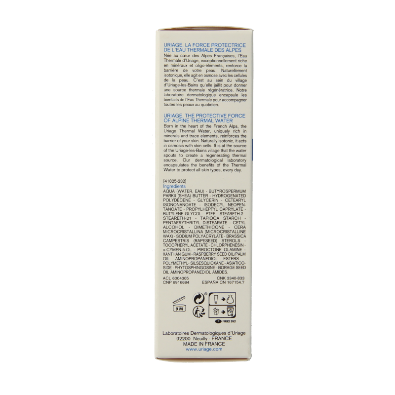 Uriage Xemose creme visage 40 Milliliter