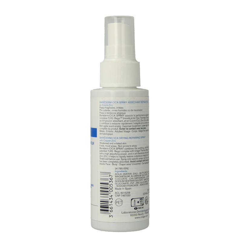 Uriage Bariederm cica spray 100 Milliliter