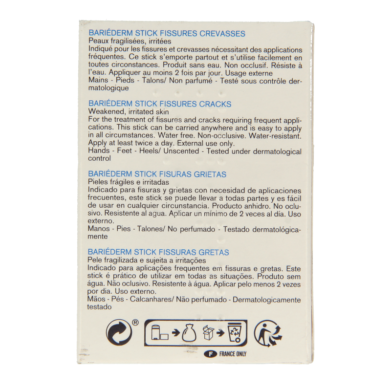 Uriage Bariederm kloven en barsten stick 22 Gram